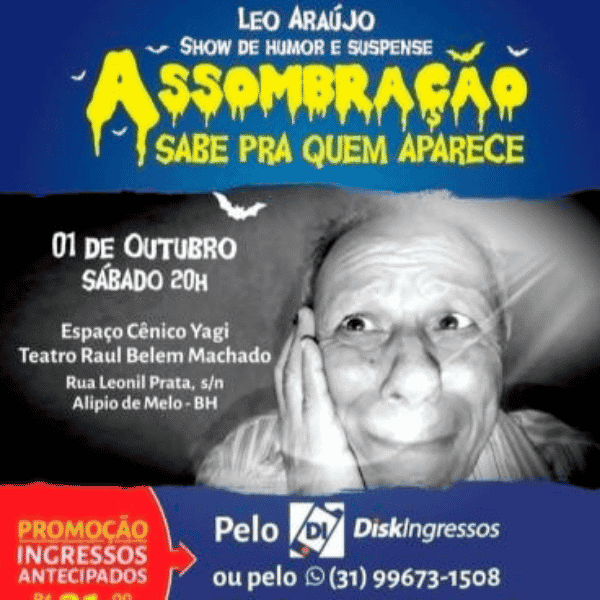 Assombração sabe pra quem aparece